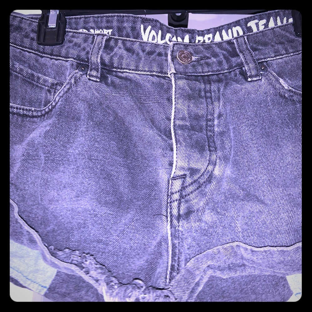 Distressed shorts